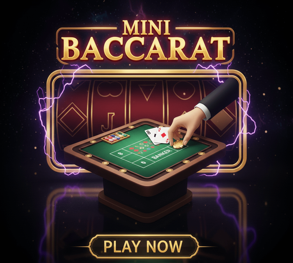 Mini Baccarat Table Game